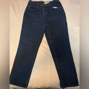 Carhartt Jeans Mens 34x30 Blue Denim Loose Fit Straight Leg Workwear Pants like